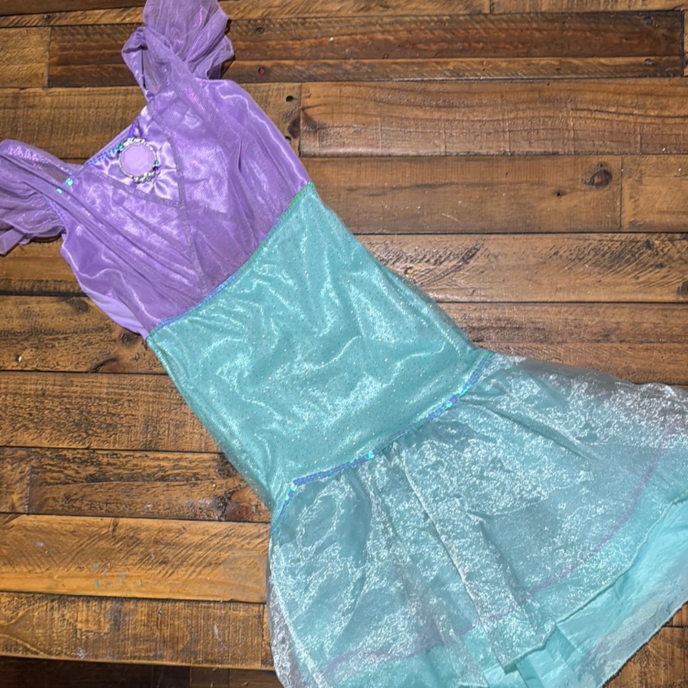 Disney little mermaid princess dress size 5/6